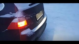 BMW 530d E61 Cold Start [upl. by Wayland]