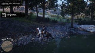 Red Dead Online Horse Wont Spawn Try This [upl. by Okiek]