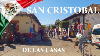 DRIVING in SAN CRISTOBAL DE LAS CASAS State of Chiapas MEXICO I 4K 60fps [upl. by Rowland]