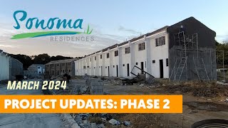 PROJECT UPDATES SONOMA RESIDENCES  PHASE 2  STA MARIA BULACAN [upl. by Raleigh]