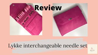 Review of the Lykke interchangeable needle set  Bflycrochet [upl. by Karb]