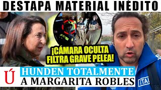 IMÁGENES INÉDITAS IKER JIMÉNEZ deja PÁLIDA a Margarita Robles QUE LA LÍA en PARKING de VALENCIA DANA [upl. by Roye518]