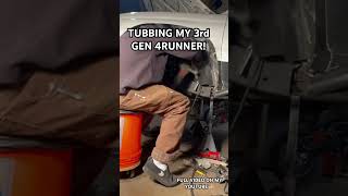 TUBBING MY 3rd GEN 4RUNNER toyota 4runner offroad colorado diy welding 4x4fun [upl. by Notsla]