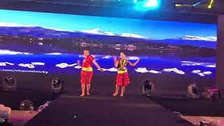 Dance in Nepalese song in China [upl. by Bohman]