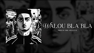 MORAD  WALOU BLA BLA LYRIC VIDEO  REINSERTADO [upl. by Lered]