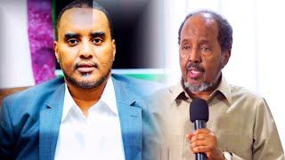 DEG DEG Fahad Yaasiin oo Weeraray MD Xasan ShiikhBuuqa BaarlamaankaampCiidanka Amaanka Muqdisho oo [upl. by Oicaro]