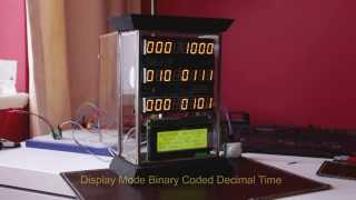 Binary Clock with 7 Segment Displays [upl. by Peggir636]