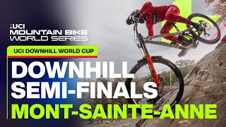 Downhill World Cup SemiFinals MontSainteAnne  UCI Mountain Bike World Series [upl. by Nosle]