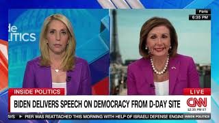 Speaker Emerita Pelosi on CNNs Inside Politics [upl. by Swisher73]