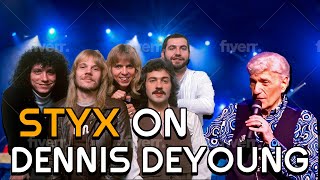 Styx History Bandmates Reflect on Dennis DeYoung A Journey Through Their Musical Connection [upl. by Adur972]