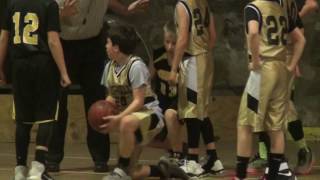 Hayesville Yellow Jacket Mite Basketball 32 vs Murphy 37 1317 [upl. by Nylanej]