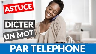 Comment épeler son nom par téléphone en anglais  Lastuce essentielle [upl. by Ibok]