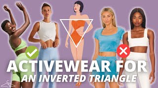 Inverted Triangle Body Shape BEST Workout Clothes [upl. by Gnov]