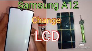 Samsung Galaxy A12 LCD Replacement [upl. by Ardnassac749]