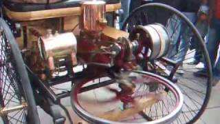 The first car ever running live The Benz Motorwagen 1885 [upl. by Ulland]