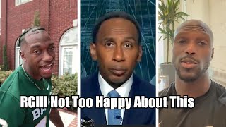 Robert Griffin III FURIOUS W Stephen A Smith amp ESPN For Lying amp Firing Him To Hire Jason McCourty [upl. by Riane]