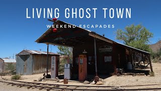 Ghost town exploring Chloride AZ longest inhabited living Ghost Town in AZ [upl. by Keene416]