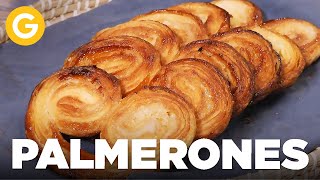 Recetas Esenciales Palmerones de Hojaldre  El Gourmet [upl. by Florine]