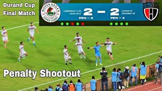 Durand Cup Final Match ⚽💥🏆  Tiebrekar  Mohun Bagan Kolkata vs North East United FC  Salt Lake [upl. by Latsyrhk]