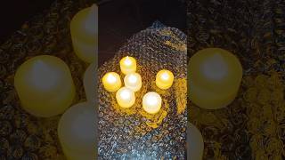 Warm White Battery Led Tea LightsDiwali Festival  meesho product offers [upl. by Naneek]