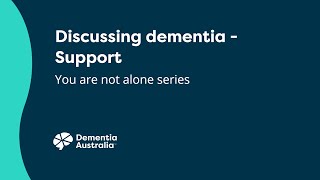 Support For Dementia Carers [upl. by Yra]