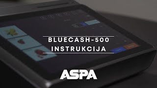 iEKA kasos aparato Datecs BlueCash500 instrukcija [upl. by Nohsauq]