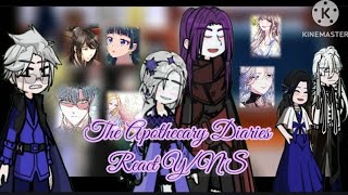 The Apothecary Diaries React YNS  part 2 [upl. by Marozik648]