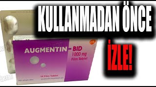 AUGMENTİN BID Tablet Kullanmadan Önce İzle [upl. by Boarer]