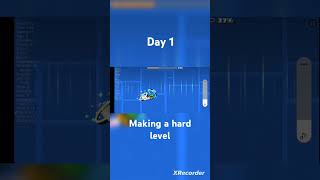 I try my hardest making levels geometrydash [upl. by Eihctir]