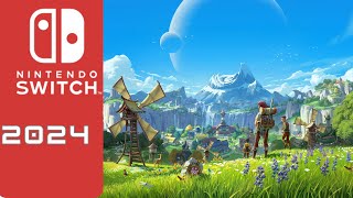 TOP 10 Most Anticipated Nintendo Switch Games of 2024 [upl. by Salema]