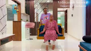 Premium 2BHK Home Interior Design 2024 by Vishwanath Interior [upl. by Nesiaj]