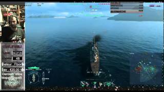 WoWs  Morceau de partie  Attention messire une torpille [upl. by Htebasyle317]