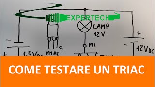 Come testare un TRIAC ⚠  Primo Tutorial completo 2024 ✌ [upl. by Anairt]