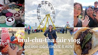 MulChuTha Fair Vlog  Pow Wow Rodeo Concert amp More  Native Events [upl. by Ruhnke518]