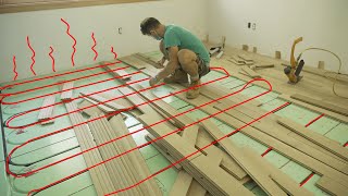 Plug and Play Radiant Floor Heating System  BEST ON THE MARKET [upl. by Iat]