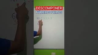 Descomponer en Números Primos trucos [upl. by Yuria]