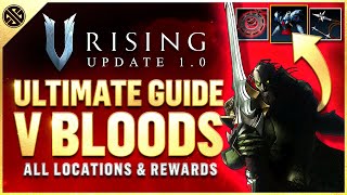 V Rising 10  All V Blood Boss Locations amp Rewards [upl. by Zawde]