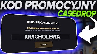 KOD PROMOCYJNY CASEDROP PROMOCODE [upl. by Enitsirhc925]