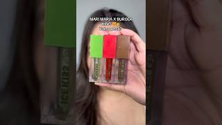 MARI MARIA X BURGER KING 🧡👑 makeup maquiada maquiagem review [upl. by Rafaelof]