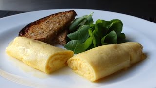 French Omelette  How to Make Soft Buttery FrenchStyle Omelets [upl. by Kinsley]