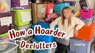 Declutter the Hoarded Basement  Mindset of Hoarding Disorder [upl. by Robyn]