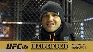 UFC 195 Embedded Vlog Series  Episode 4 [upl. by Dorman]