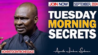 TUESDAY SECRETS 17TH SEPTEMBER 2024  Apostle Joshua Selman Commanding Your Morning [upl. by Ancier210]