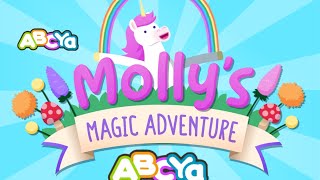 ABCya Mollys Magic Adventure Find Rainbow Falls amp Sprinkle Fun Grades PreK2 [upl. by Laikeze]