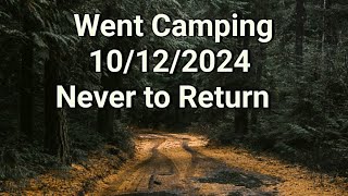 Camping Mystery amp Tragedy 10122024 Moose Creek MT [upl. by Delaryd]