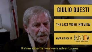 Giulio Questi The Outsider the last video interview  English subtitles [upl. by Saxela]