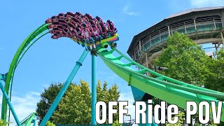 Hydra The Revenge 4K OFF Ride POV 2020 Dorney Park Allentown PA [upl. by Ailasor]