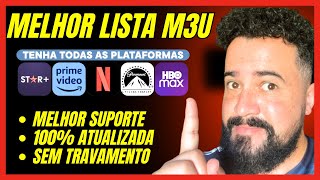 MELHOR LISTA M3ULISTA M3U GRATIS 2024LISTA M3U IPTVLISTAS IPTVLISTA M3U GRATISM3U IPTV [upl. by Beryle]