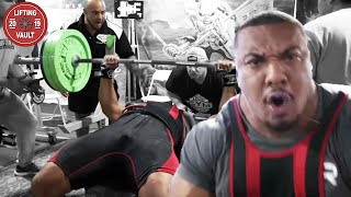 Larry Wheels Sets 3555 kg Bench World Record Surprise Comeback [upl. by Jaquiss]