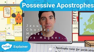 Year 4 Ages 89 Possessive Apostrophes Lesson Explainer [upl. by Oinoitna54]